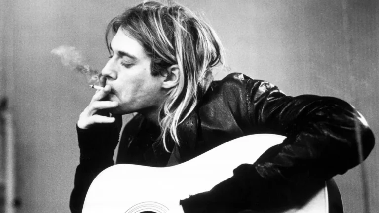 Soaked In Bleach, Montage Of Heck Paint Varying Portraits Of Kurt Cobain